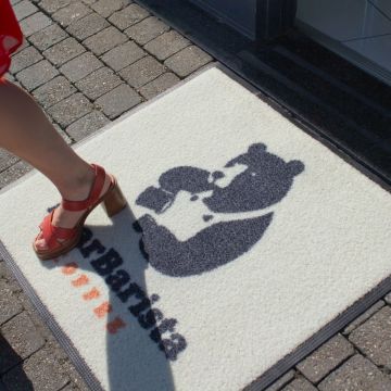 Outdoor-Matte nach Maß – LogoBrush Outdoor